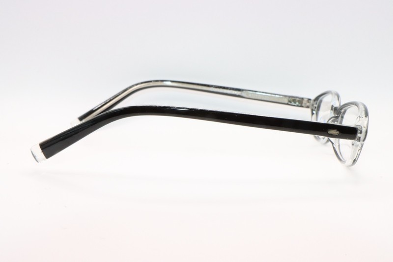 NEW MODERN WINDY BLACK CRYSTAL AUTHENTIC DESIGNER FRAMES EYEGLASSES 41-17 gallery