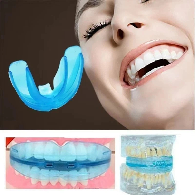 Silicone Dental Mouth Guard Bruxism Guard Night Teeth Tooth Grinding Sleep Aid gallery
