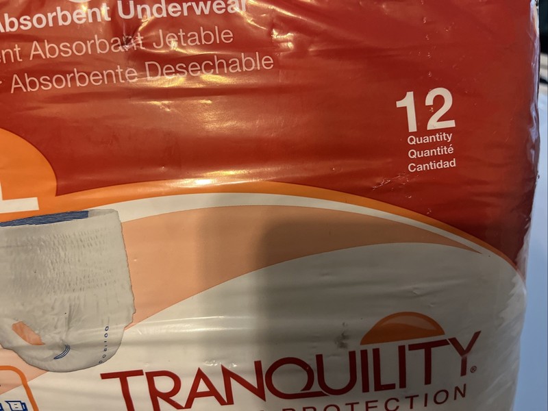 Tranquility Premium OverNight Pull On Underwear 2X-Large 62-80in Pack of 12 gallery