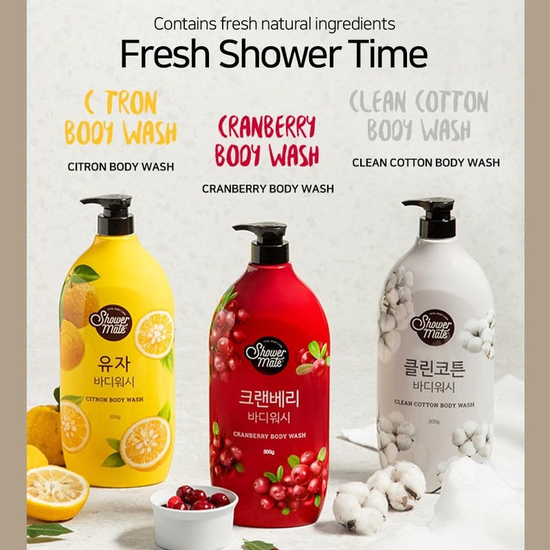 Family Size Skin Cleaning Agent 169.2 Fl Oz Refreshing Daily Shower Scents gallery