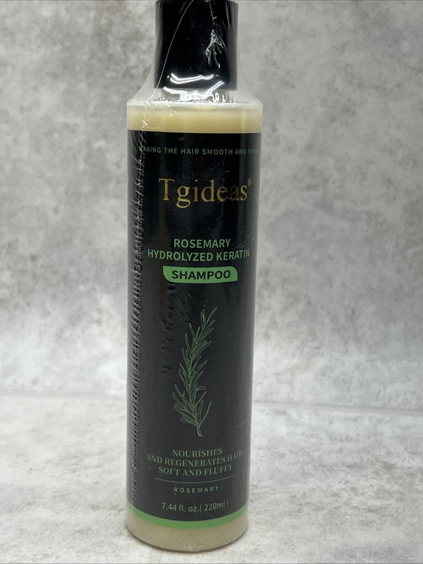 Tgideas Rosemary Keratin Shampoo 7.44 Oz – Nourishes Regenerates NEW