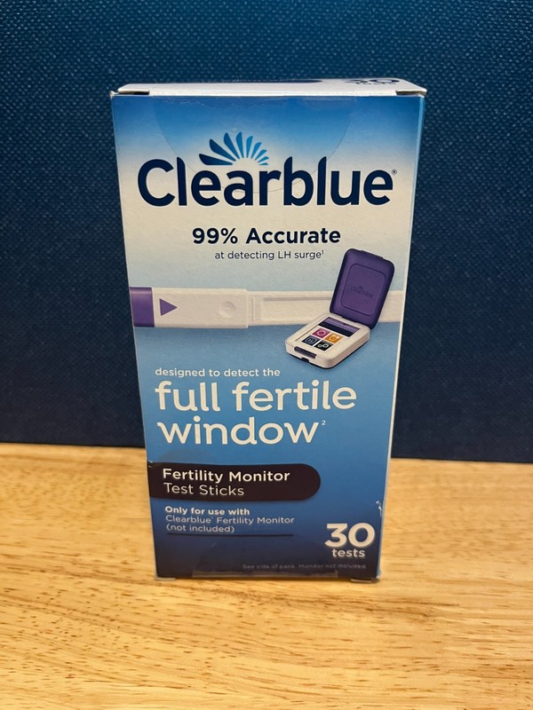 Clearblue Fertility Monitor Test Sticks (1 Box, 30 Tests)