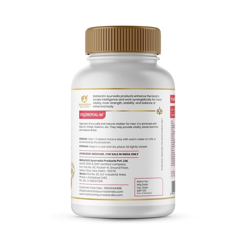 Maharishi Ayurveda Vigoroyal-M 60 Tablet gallery