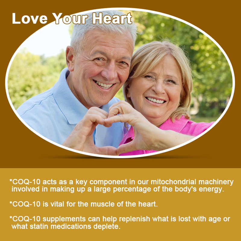 CoQ-10 CoEnzyme Q-10 200mg Support Heart Health,High Potency 120 Capsules gallery