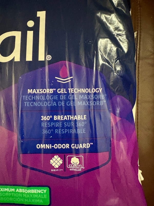 Prevail Daily Underwear 14 Ct Extra Extra Large 64"-80" 2XL Maximum Absorbency gallery