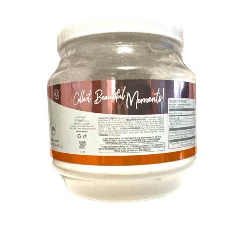 Colageno Hidrolizado Sabor Naranja y Guayaba 450g. Shelo NABEL gallery