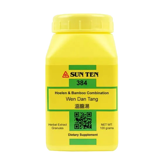 Sun Ten – Hoelen & Bamboo Combination Granules / Wen Dan Tang / 溫膽湯, Powder, 384