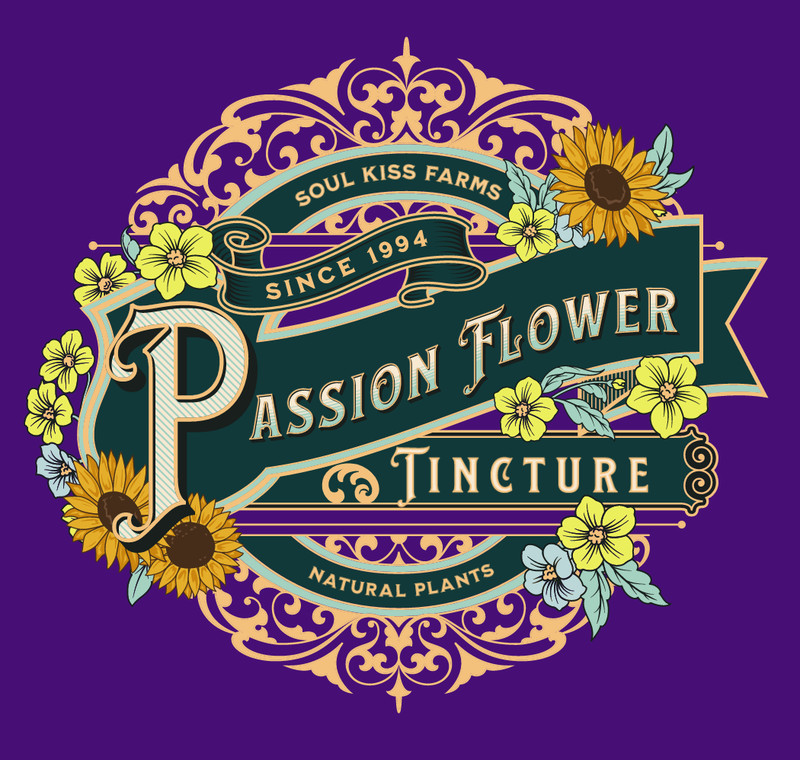 Passion Flower Tincture - Passion Flower Extract Herbal CALMING - BIG 2oz USA gallery
