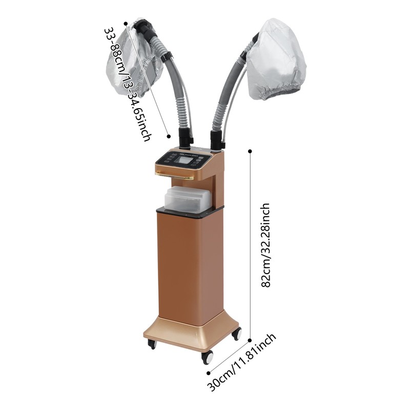 Salon Hair Steamer Nano Anion Oil Treatment Machine Hair Color Processor 650W gallery