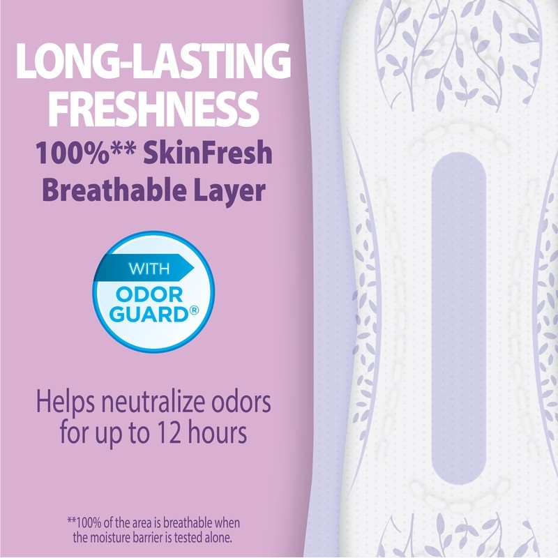 Ultimate Long Incontinence Pads Women 102 Count Absorbent Odor Guard Breathable gallery