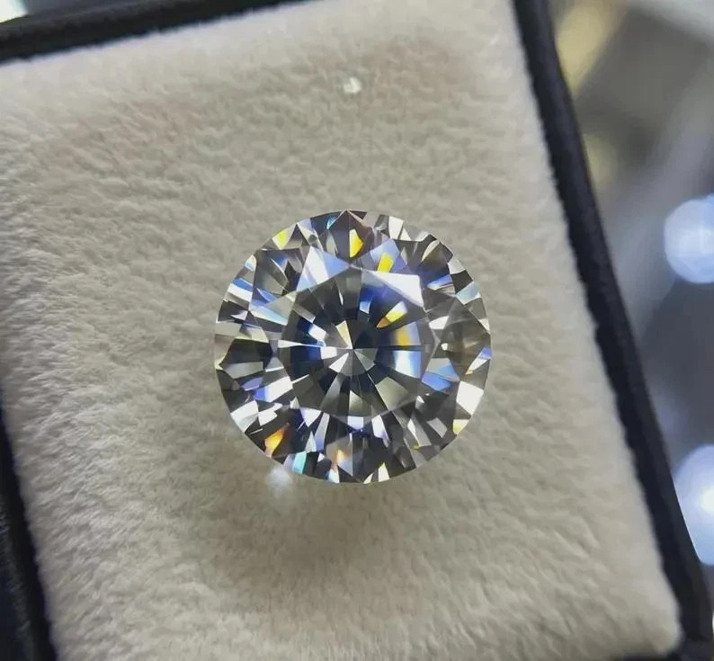 5.00 Ct Round Lab Grown Diamond VVS1 Natural White D Color Loose Stone gallery