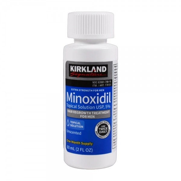 Kirkland Minoxidil 5% Hair Regrowth Solution Extra Strength Men 6 Month Supply gallery