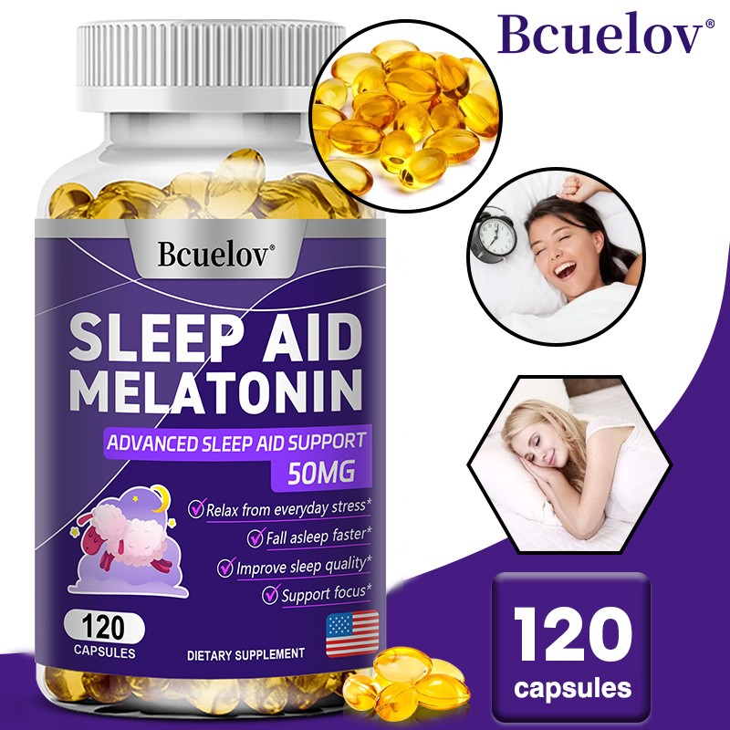 Sleep Aid 50MG, Fall Asleep Fast and Stay Asleep, Sleeping healthy
