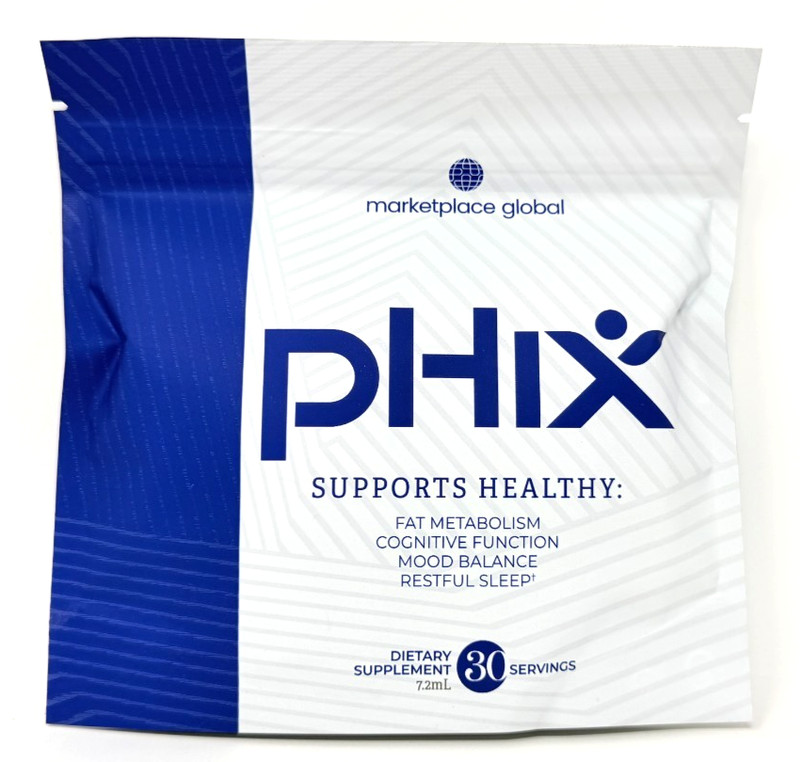Marketplace Global pHix Fat Burning 30 Snap Packs – New/Sealed! Exp 12/2027