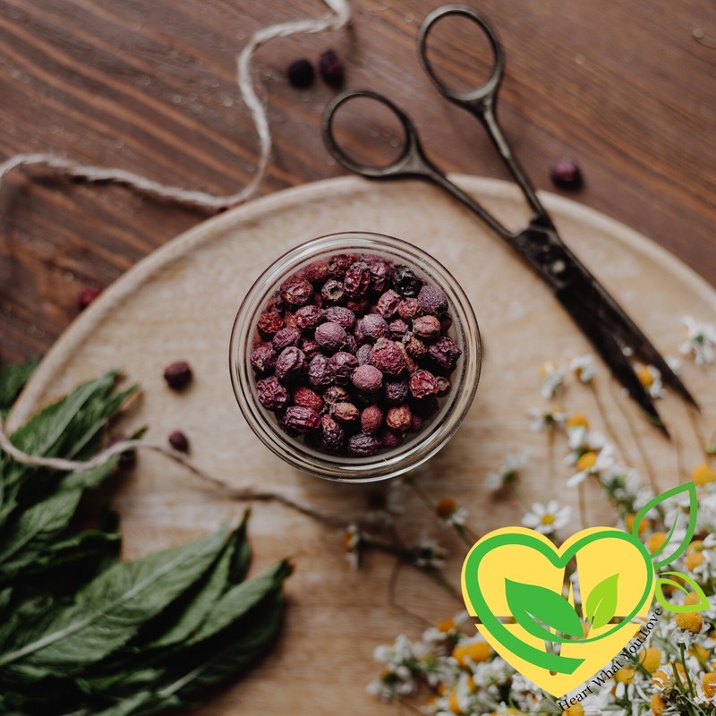 Hawthorn Berry Cut & Sifted Organic Herb Natural Herbal 28.3g 1 OZ Heart Health gallery