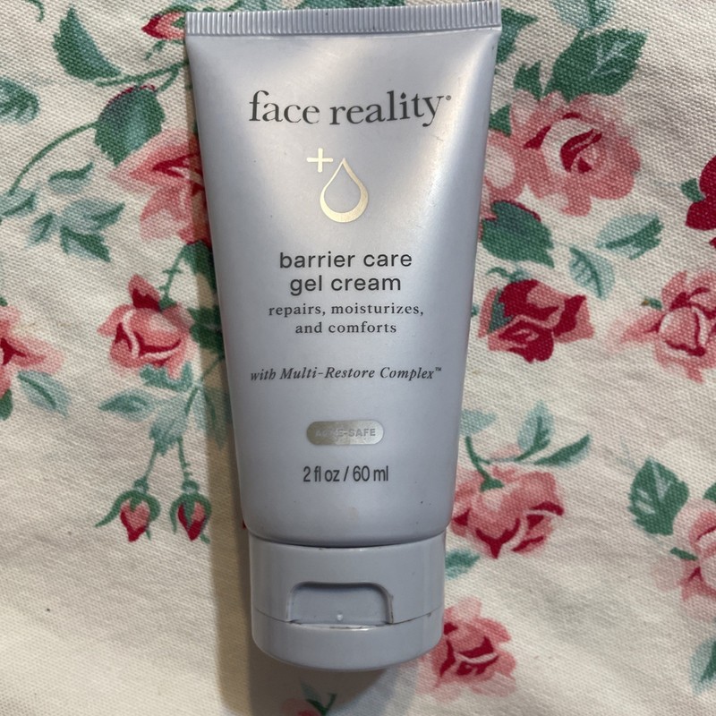 Face Reality Barrier Care Gel Cream 2oz Repairs Moisturizes New Sealed Inner
