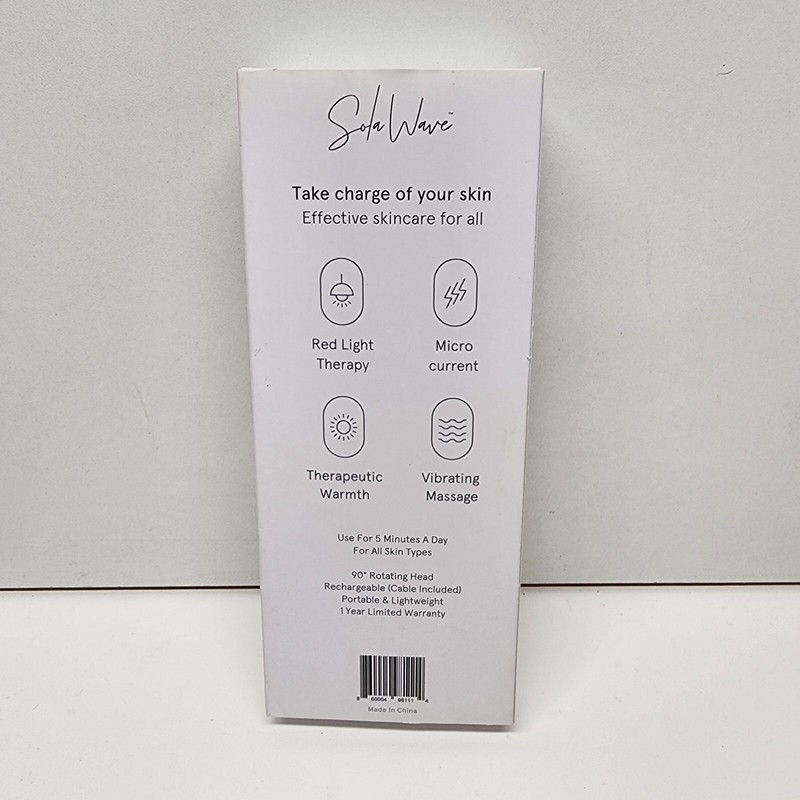 Solawave Advanced Skincare Wand Red Light Therapy ROSEGOLD gallery