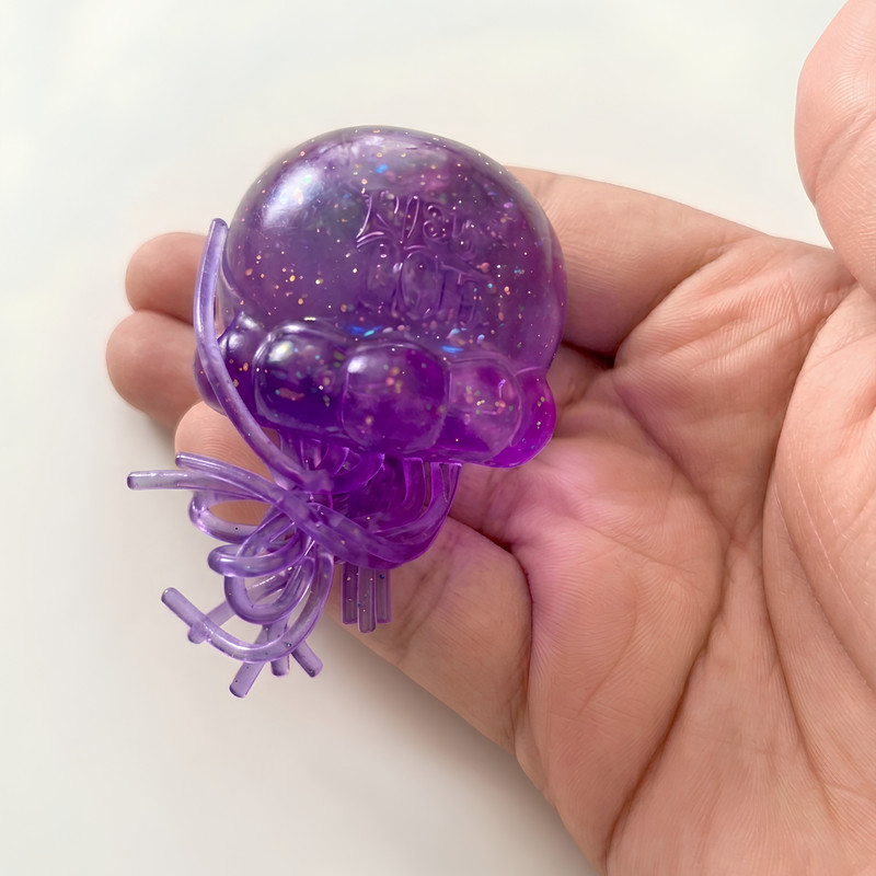 NeeDoh Jelly Squish Jellyfish Fidget Toy Stress Relief Sensory Squishy Gift gallery