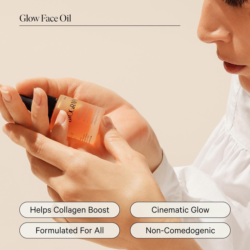 Face Oil Glow Treatment 13ml Anti-Aging Jojoba Collagen Boosting Vitamin gallery