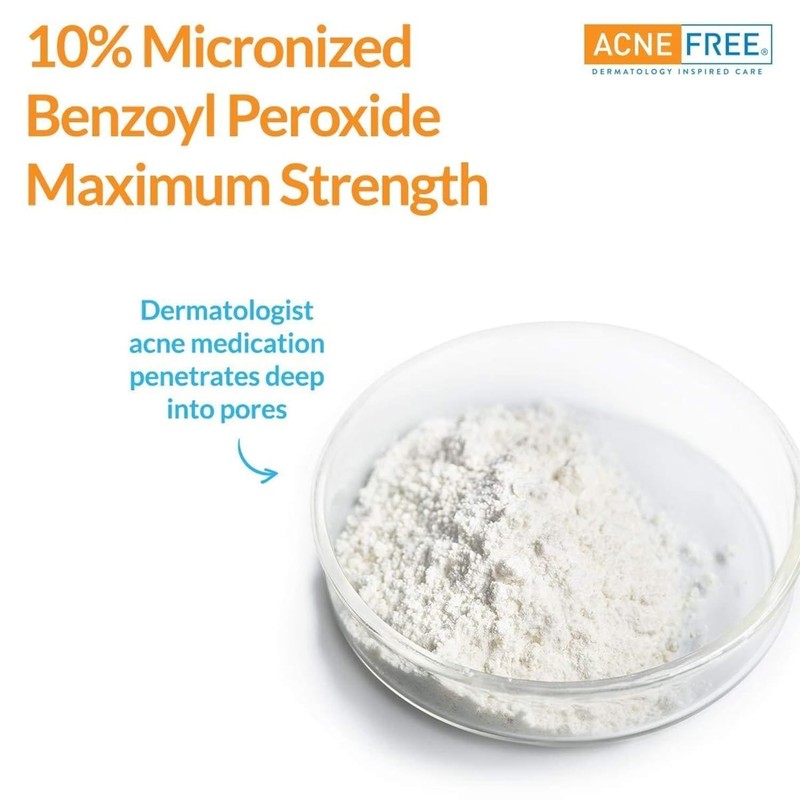 Pocket-Sized Terminator 10 Acne Treatment - 10% Benzoyl Peroxide, Soothing Cream gallery