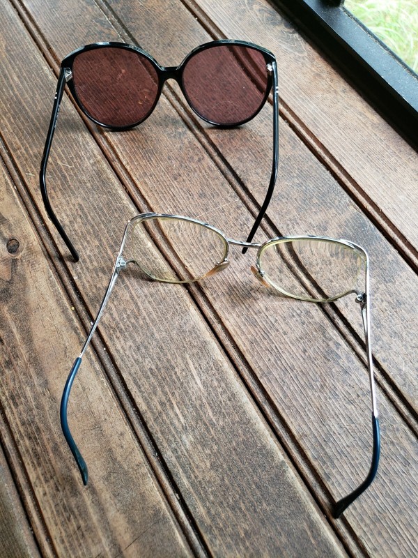 Lot of 2 Cheryl Tiegs & Italy Filos Trudy 4069 5616 Eyeglass Frames Prescription gallery