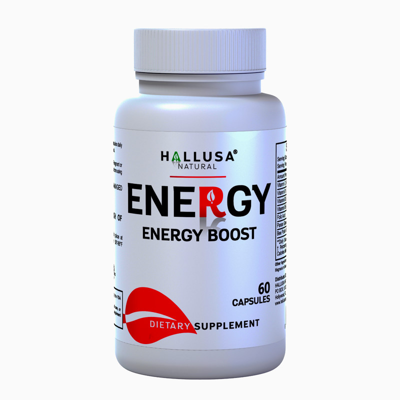 ENERGY – Vitality – Stamina & Focus – Enhancement – 60 Caps