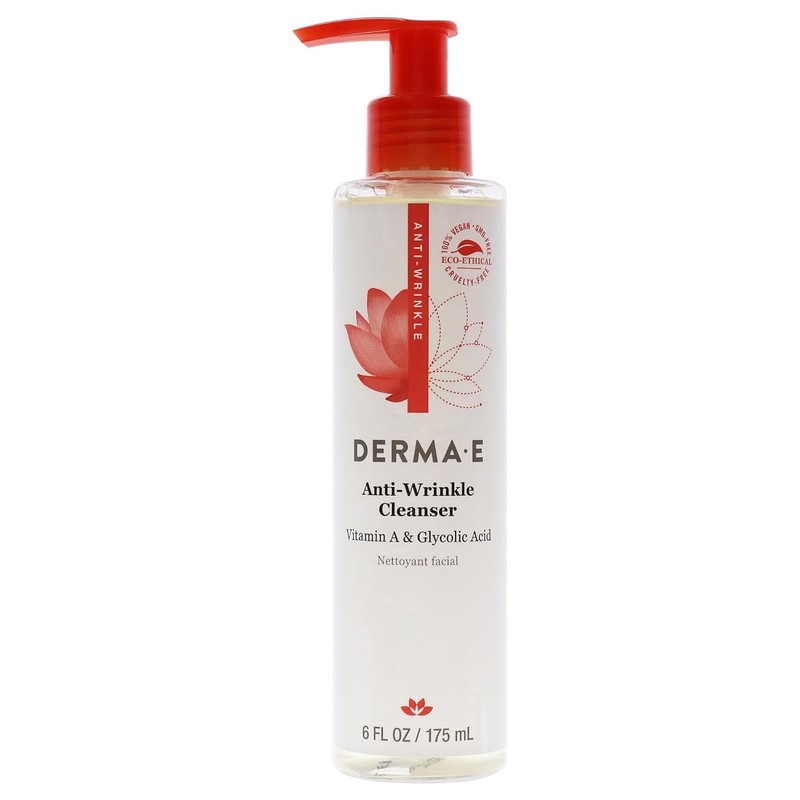 Derma-E Anti-Wrinkle Cleanser, 6 Fluid Ounces