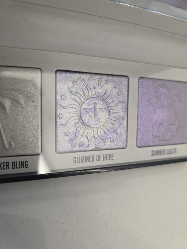 Jeffree Star Cosmetics Gothic Diamonds Extreme Frost Trio Palette -NOT EXPIRED! gallery