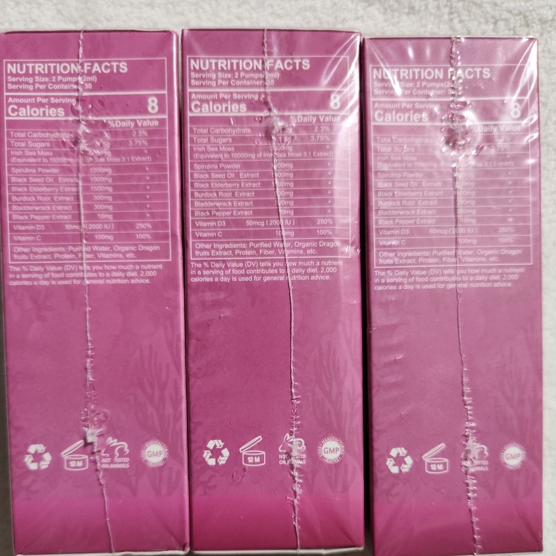 3x Beworths Sea Moss Liquid Drops - Thyroid & Immune Support -2 Fl Oz Ea. gallery