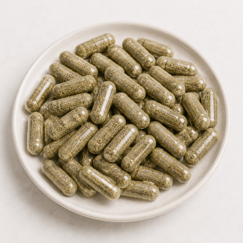 White Dead Nettle Herb Capsules Lamium album 500 mg • Vegan Capsules - 100 st gallery