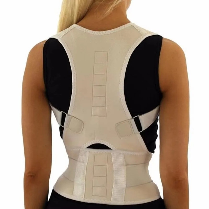 Posture Corrector Support Magnetic Back Shoulder Brace Belt Band For Men Women gallery