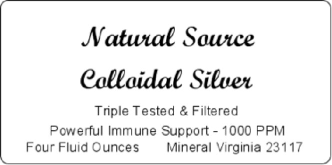 3 Bottles of Natural Source Ultra Colloidal Silver 1000 PPM - 4oz Dropper Bottle gallery