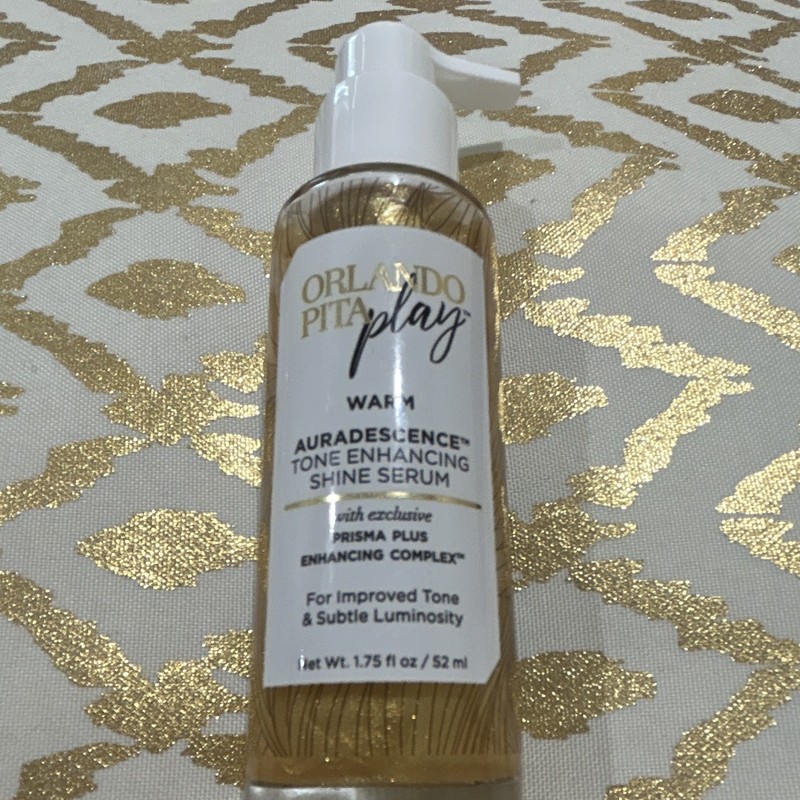 Orlando Pita Play Auradescence Tone Enhancing Shine Hair Serum 1.75 fl oz