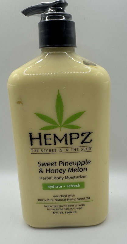Hempz Sweet Pineapple & Honey Melon Hydrated Herbal Body Moisturizer – 17 fl.oz