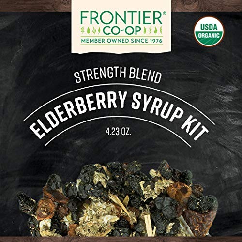 Frontier Co-Op Organic Elderberry Syrup Kit 4.23Oz Pack Of 2 gallery