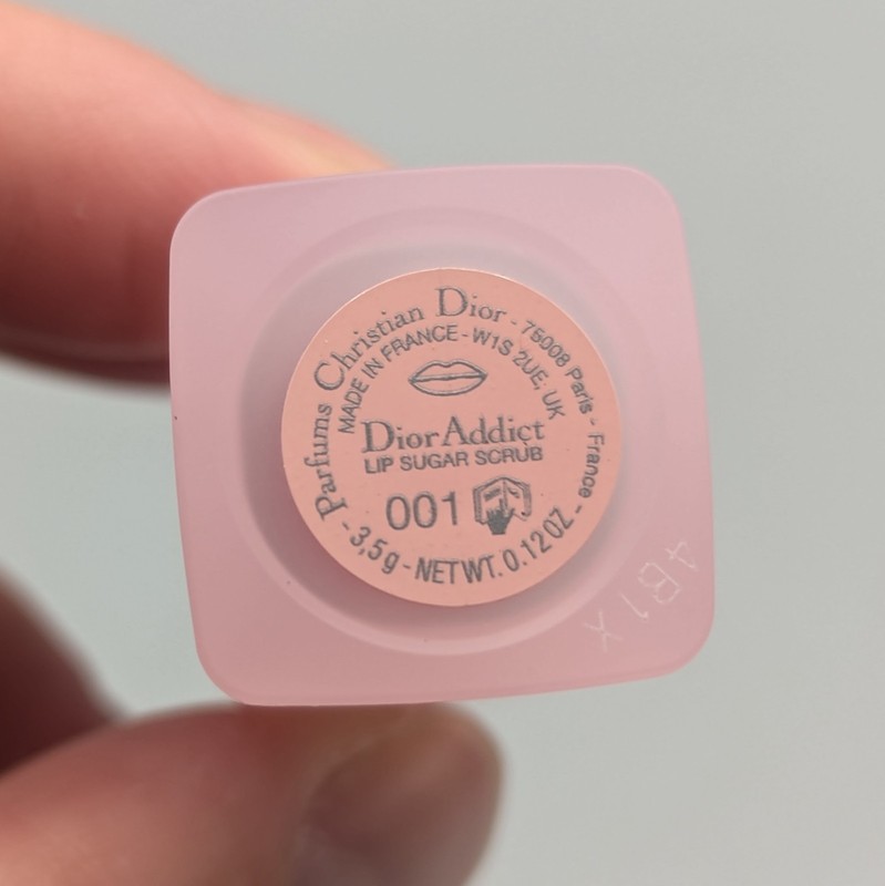 New Dior Addict Lip Sugar Scrub 001 Universal Pink .12oz gallery