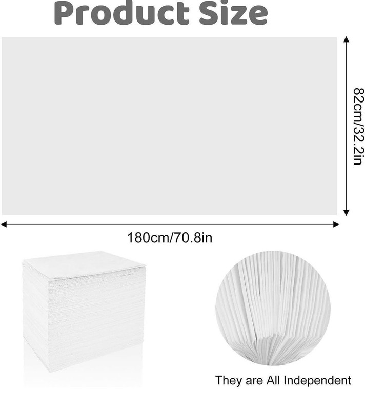 Disposable Bed Sheets 20Pcs 31" X 71" Massage Table Sheets Non Woven Fabric SP gallery