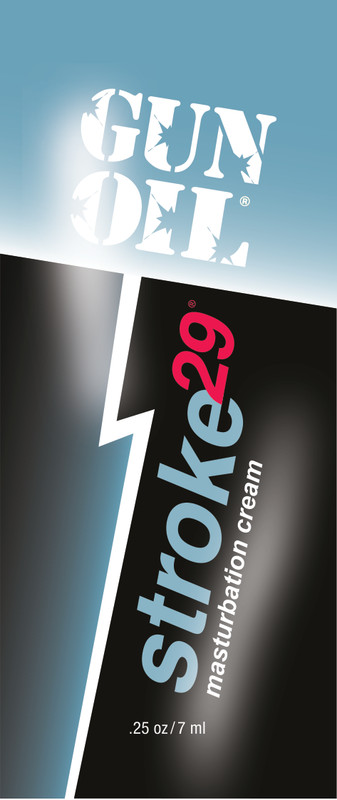 GUN OIL STROKE 29 Water Based Male Personal Lubricant Cream Long Lasting Glide gallery