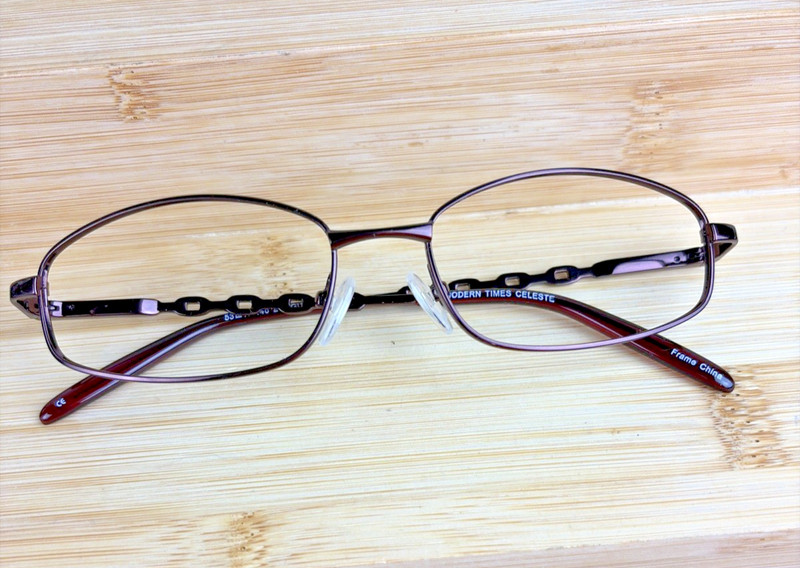 Modern Times Celeste Burgundy Eyeglasses Frames Only Glasses 53-17-140
