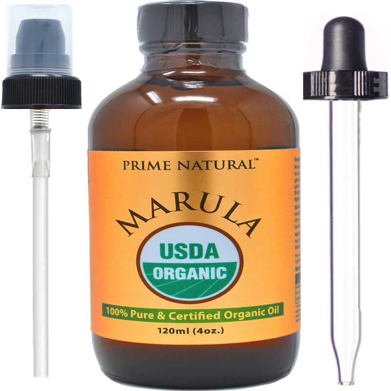 Premium Natural Organic Marula Oil 4Oz/120Ml – Usda Certified – Cold Pressed
