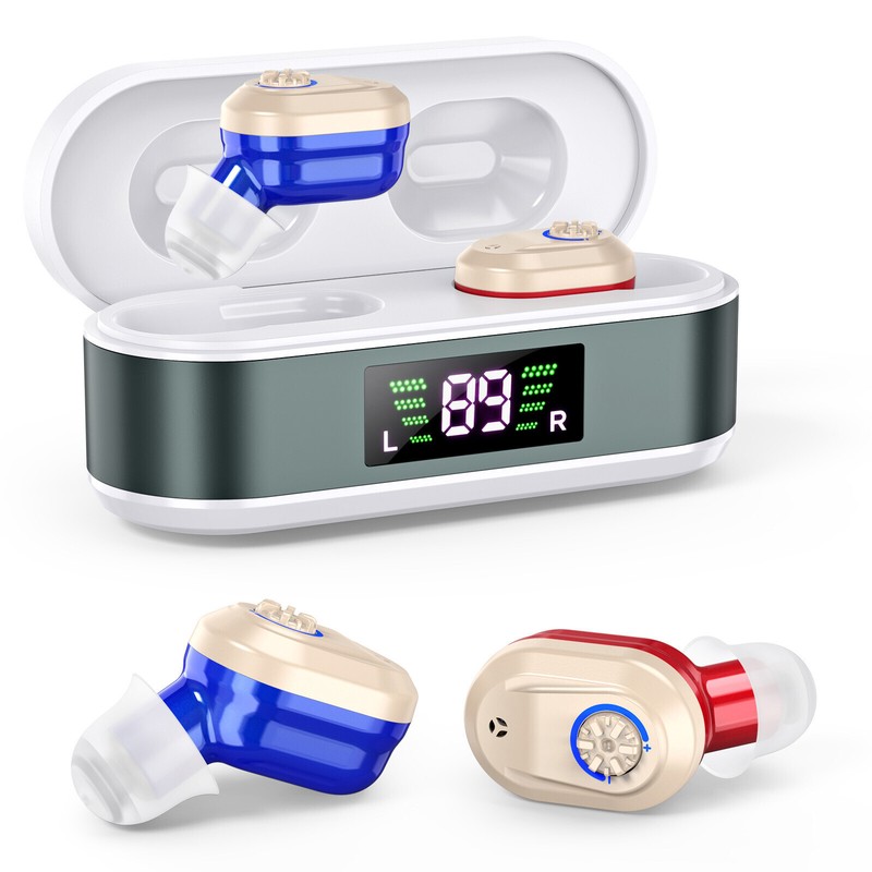 Rechargeable Hearing Aid Aids In The Ear ITE Digital Sound Voice Amplifier