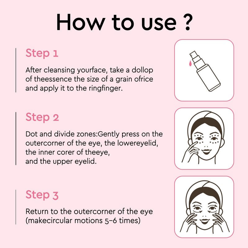 Salmon Eye Cream Under Eye Skin Care Moisturizing Cream for Daily Face Care 30ml gallery