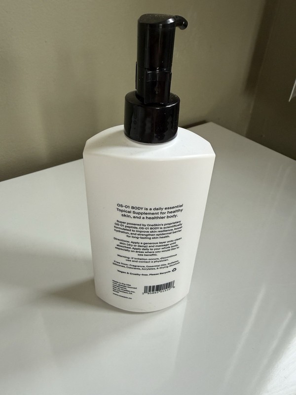 NEW One Skin OS-01 BODY TOPICAL SUPPLEMENT Essential Moisturizer 250ml Exp 2027 gallery