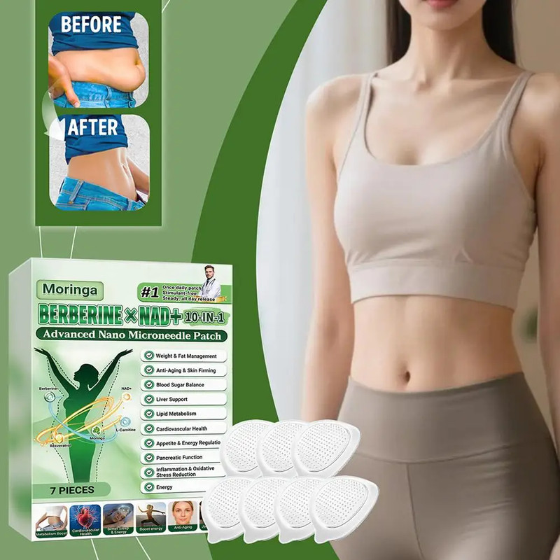 Body Shaping Patch 10-IN-1 Advanced Nano Microneedle Patch (7pcs/box) gallery