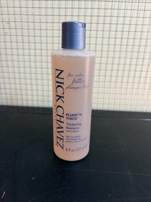 Nick Chavez Plump N Thick Leave In Thickening Creme Conditioner 8 fl oz No Seal