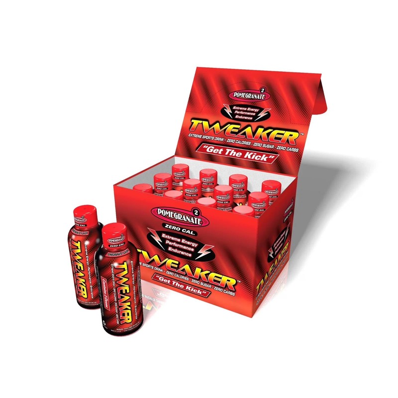 Tweaker Energy Shot, Pomegranate, 2 fl oz, 12 Count FREE SHIPPING