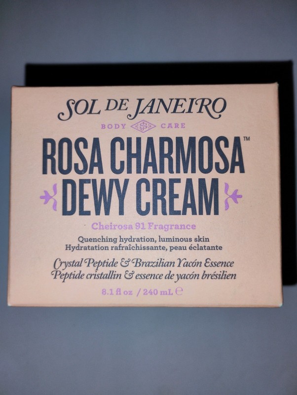 100% Authentic Sol de Janeiro Rosa Charmosa Dewy Body Cream 240 ml / 8.1 oz NEW