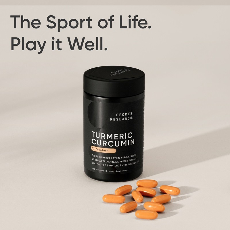 Turmeric Curcumin C3 Complex 500mg + Black Pepper + Coconut Oil (120 softgels) gallery