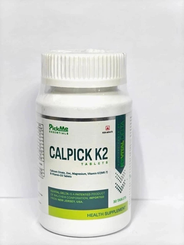 Calcium D3 K2 MK7 Magnesium Zinc Tablets – Strong Bones & Joint Support 30... gallery
