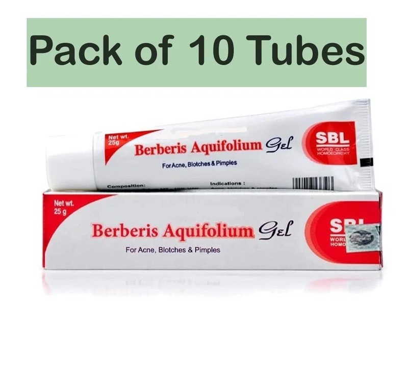 10 SBL Berberis Aquifolium Gel (25g) For Eczema, Skin Darkening, Dark Circle
